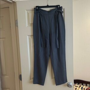 June & Hudson Gray Ankle Pants